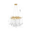 Lustre en verre 10 lumières Transitional