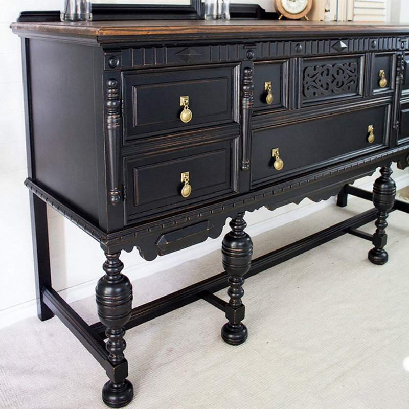 Charlton Home® Retro Multifunctional Console Table | Wayfair