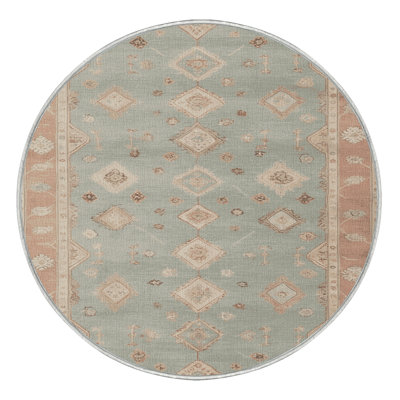 Tapis beige lavable à la machine Afyon
