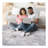 Collection Grey/Multi/Abstract Non-Shedding Living Room Bedroom Dining Home Office Stylish and Stain Resistant Area Rug-455964764