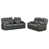 Grey Polyurethane/Leather