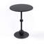 Table de bout vintage en métal, table d'appoint ronde-406042341
