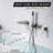 1 Handle Bathroom Waterfall Faucet with Diverter-64612700