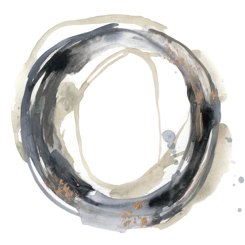 Neutral Revolution I by Jennifer Goldberger - Wrapped Canvas Painting, 122cm H x 122cm W x 3.8cm D