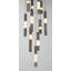 Lustre, 11 lumières, 20 po, bronze Harlow, albâtre-769341609