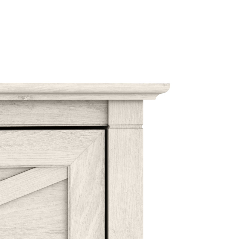 Huckins 65.98'' Kitchen Pantry, Linen White Oak