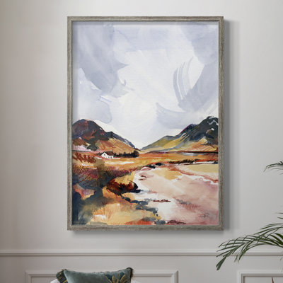 Chromatic Landscapes II Framed Print - Solid Wood