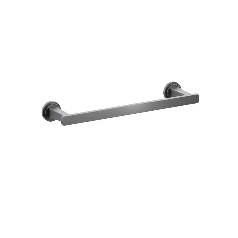 Porte-serviettes Emtek, Bronze frotté à l'huile, H 1,75 po x L 13,375 po x P 3,125 po