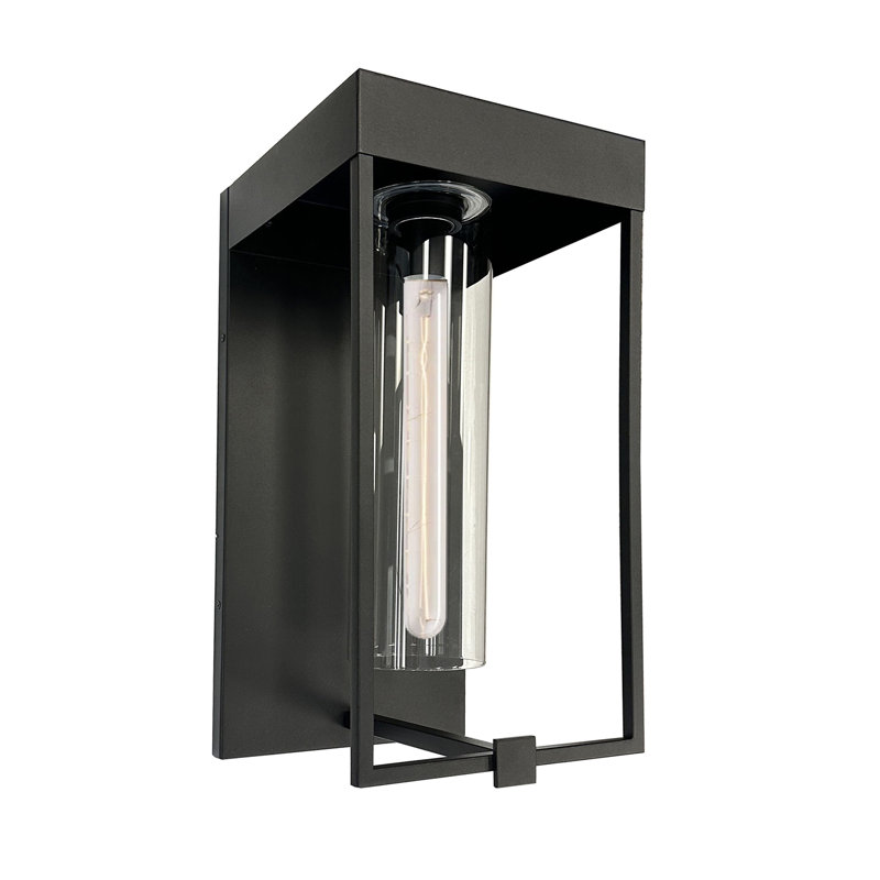 Applique murale d'extérieur 1 lumière Gardenbrooke, H 15,75 po x l 8 po x P 8 po