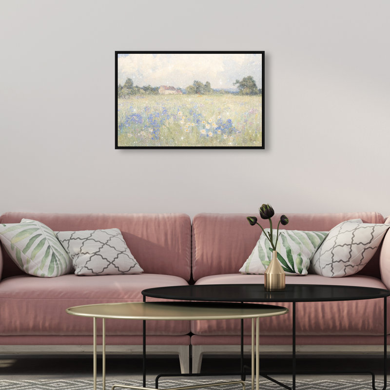 Enchanting Vista Canvas Landscape & Nature Print by Oliver Gal, Black Frame, 15 x 10, 17"H x 25"W, Black Frame