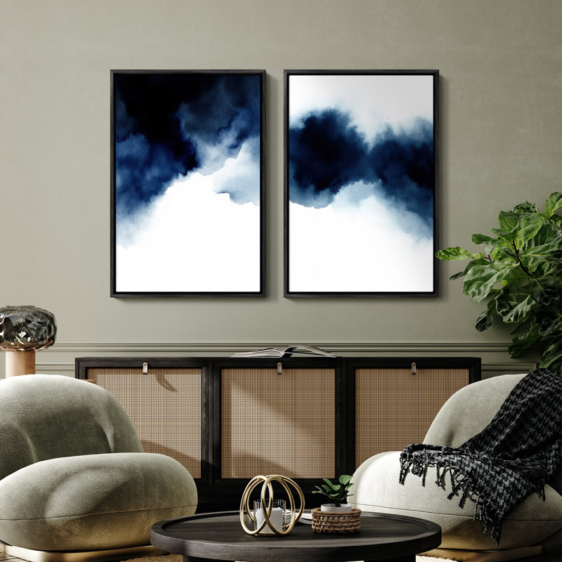 Art mural encadré, rétro, antique et classique pour chambre à coucher - 16 po x 24 po, H 24 po x l 16 po, Noir