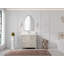Meuble-lavabo simple 36 po avec plateau Aberdeen-94340177