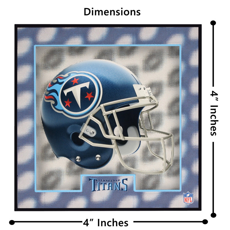 Sous-verre Tennessee Titans Helmet