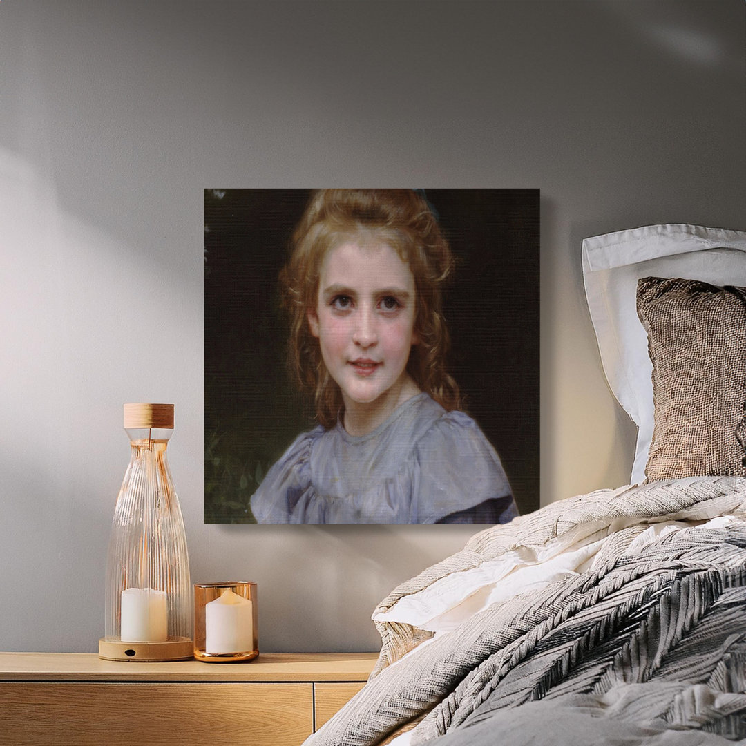 Classic Child Portrait Fine Art Canvas
