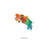 Costa Rica Map by Michael Tompsett - Wrapped Canvas Gallery-Wrapped Canvas Giclée-722374775