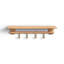 Faustina Wall Shelf with Hooks