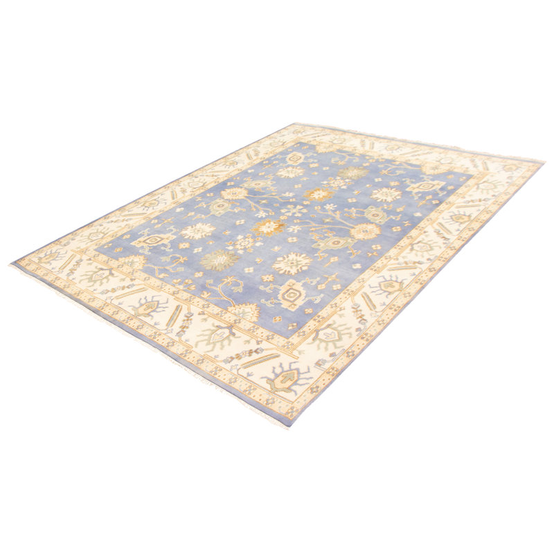Tapis bleu royal Royal Oushak 9 pi 3 po x 12 pi 0 po