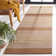 Cruz Hand Loomed Wool/Cotton Striped Rug in Brown/Beige