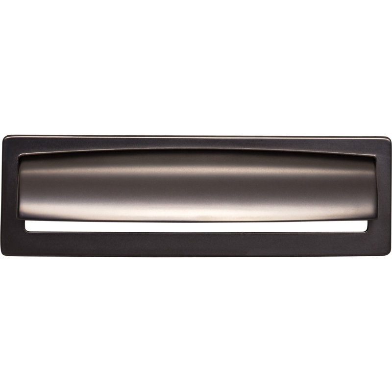 Hollin Cup/Bin pull, Ash Gray, 5 1/16" Center to Center