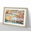 Malcena at the Gardasee by Gustav Klimt - Picture Frame Painting on MDF-62762025-62762026
