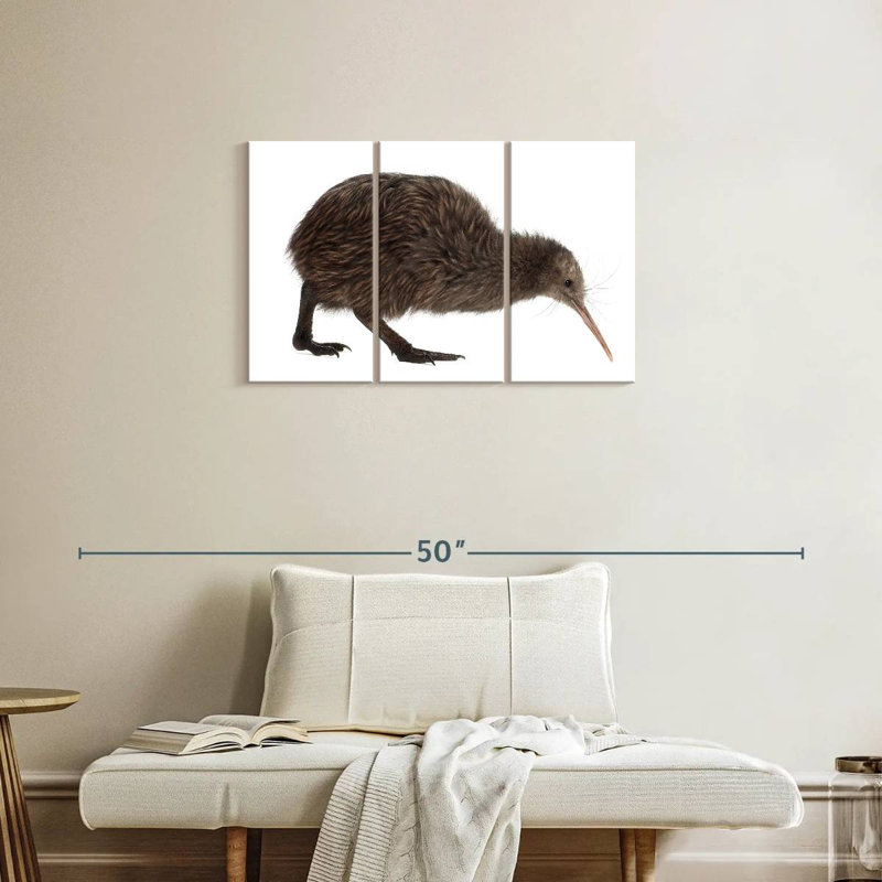 Brampt Kiwi Bird, 20" H x 33" W