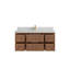 Teck flottant uni 48 po Sonoma X P 22 po De salle de bain-100527933