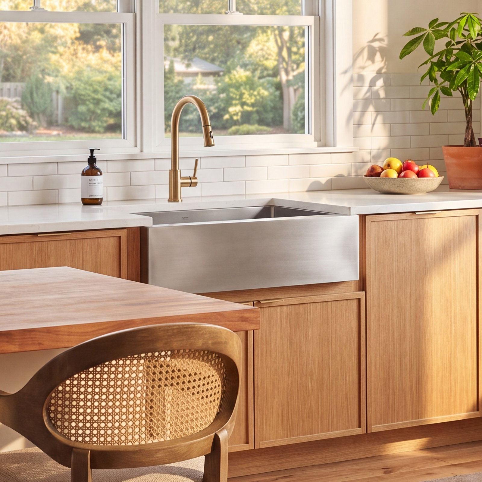 Vault 30" Farmhouse Kitchen Sink, 1 Hole