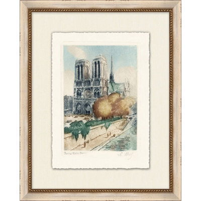 " Paris, Notre Dame " Painting Print