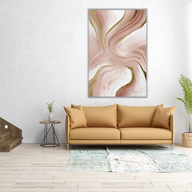 Remixed Mouvement - reproduction d'art sur toile, H 24 po x l 16 po