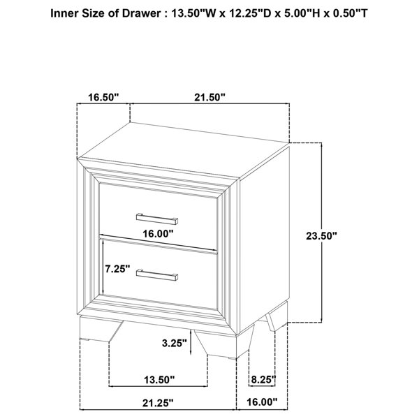Dimensions du produit