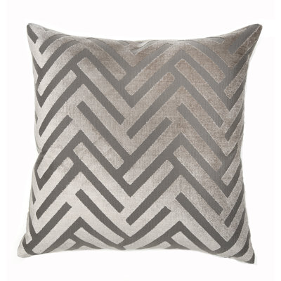 Medina Chevron Feather Throw Pillow