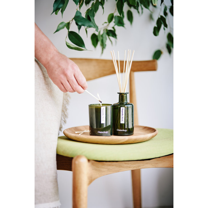 Diffuseur de roseaux Magnolia - Magnolia, hibiscus, bois de cèdre et mandarine
