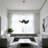 Modern 1 - Light Resin Hat Chandelier