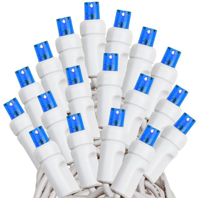 Guirlande lumineuse 50 lumières, Bleu