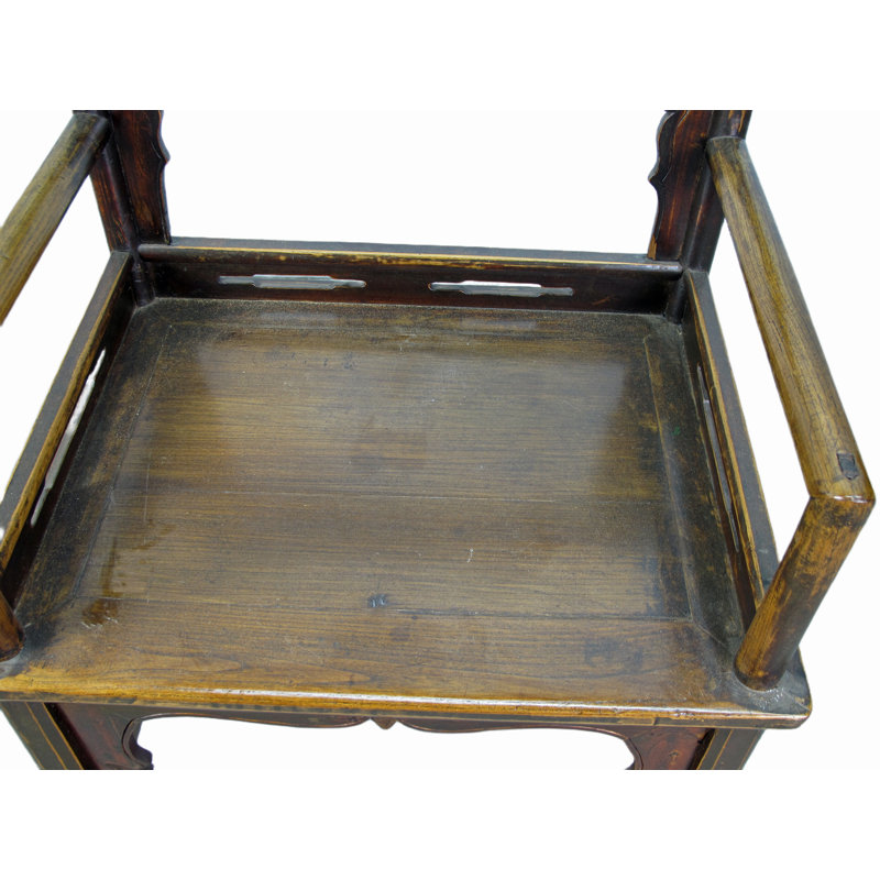 Asian Classic Solid Wood Arm Chair