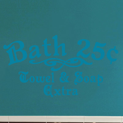 Text & Numbers Non-Wall Damaging Wall Decal