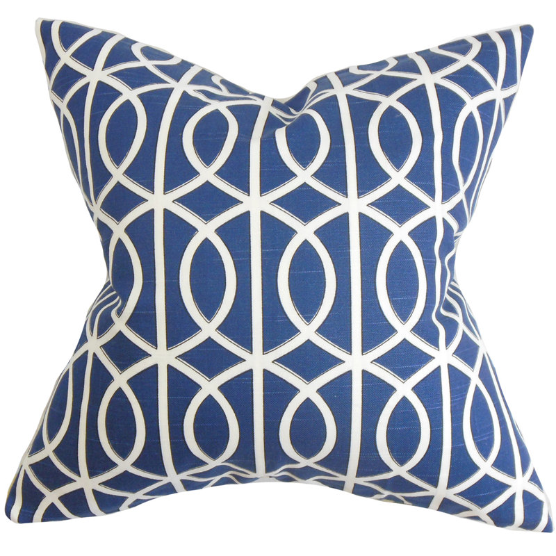 Square Pillow Cover & Insert, 20" H x 20" W, Brindle