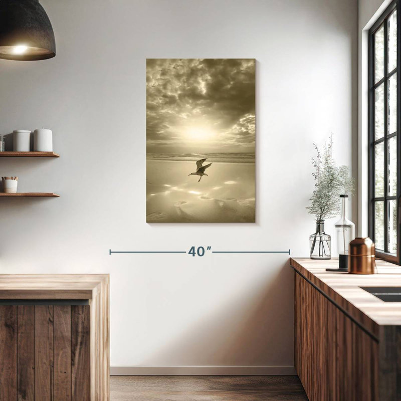 Brampt Urgent Landing, 36" H x 24" W