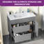 Meuble-lavabo 36 po avec lavabo et 2 tiroirs Balconera-112609186