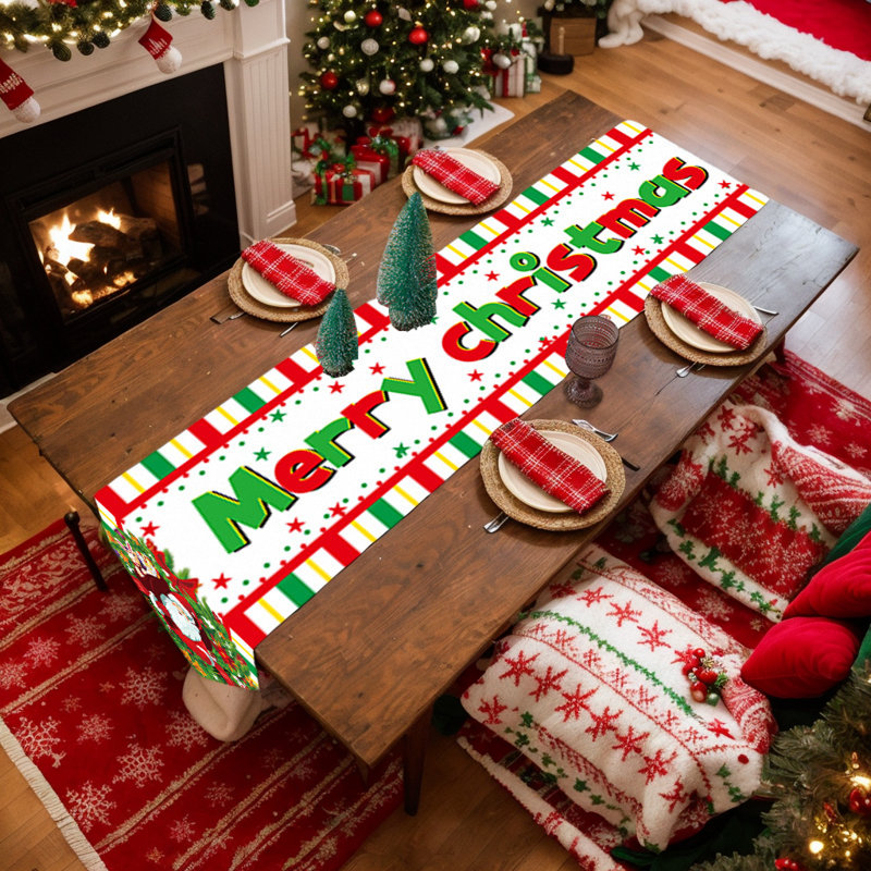 Chemin de table de Noël