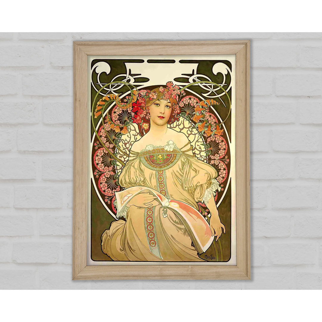 Alphonse Mucha Obraz - Einzelner Bilderrahmen Kunstdrucke