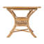 Beachwood 34.25 in. W Square Rattan Dining Table