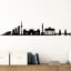 Élégant accessoire mural en métal noir élégant, 46,9 po x 9,4 po | Fabrication 100% métal, épaisseur: 0,06 po | Décoration élégante pour le salon, le bureau ou le vestibule | Conception durable et accrocheuse