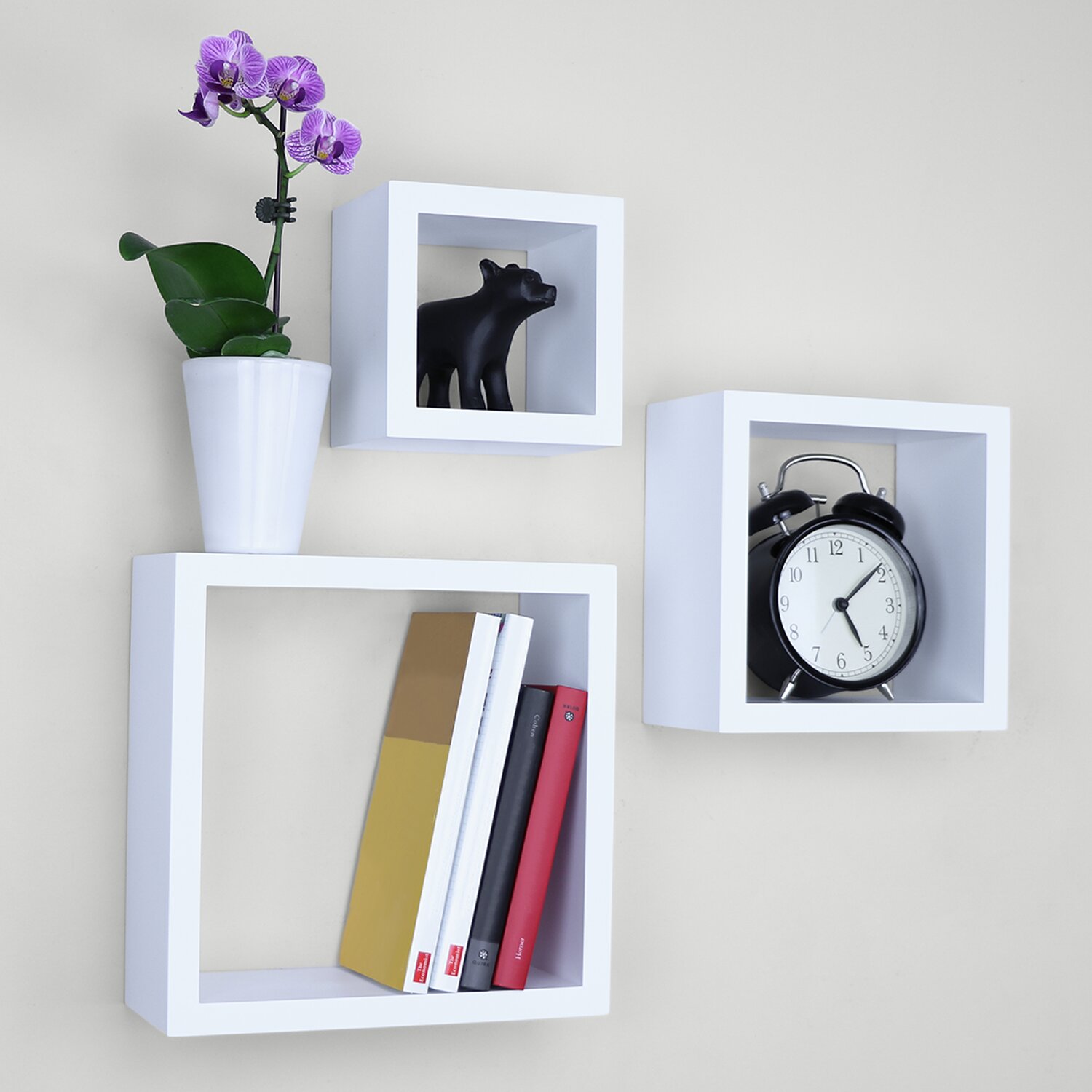 Ballucci Cubbi Square Cube Floating Shelves & Reviews | Wayfair