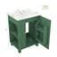 24" Handy Bathroom Vanity With Sink – Includes Cabinet With Door Shelf And Side Open Storage Area-1327013723