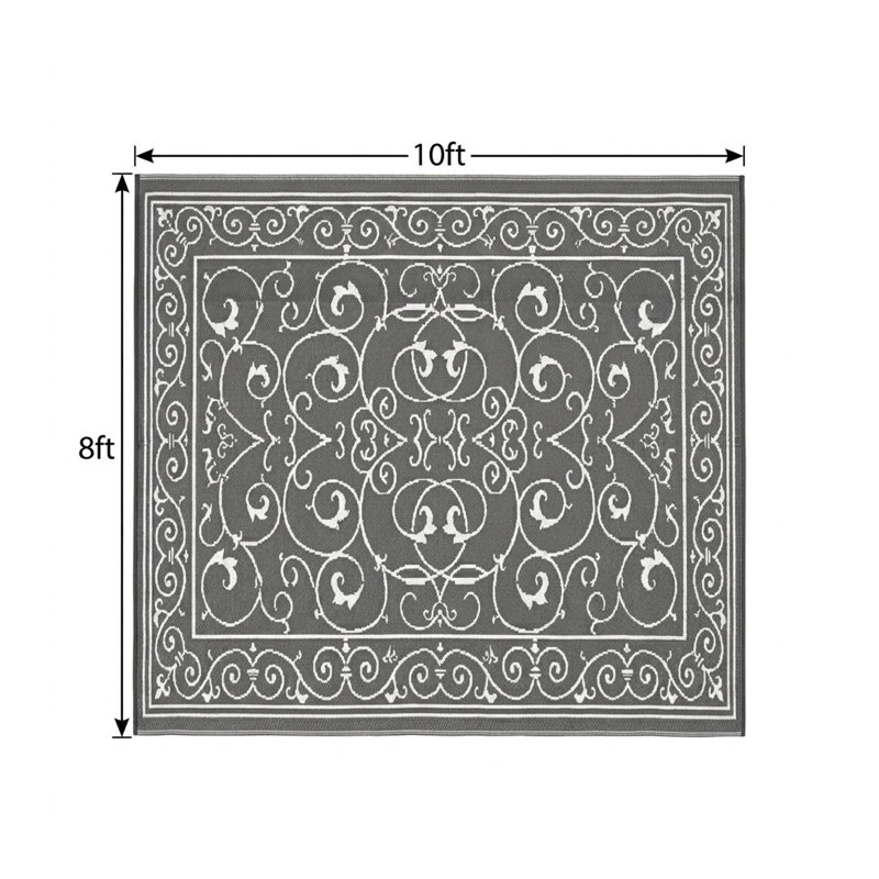 Tapis d'extérieur imperméable 8 x 10 po