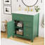 Meuble-lavabo de 30 pouces avec lavabo en céramique et beaucoup de rangement - choix idéal-737606721