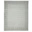 Tapis bleu délavé tissé à plat à la main 7 pi x 10 pi avec frange