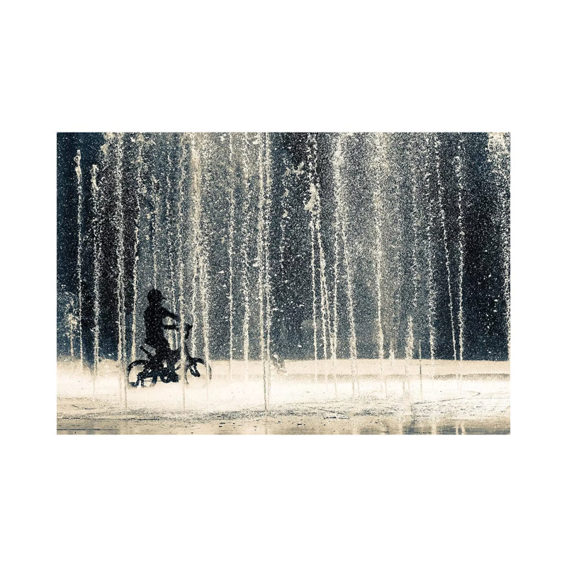 Ride Through The Drops 1 Piece Wrapped Canvas Wall Art, 101.6 cm H x 66.04 cm W x 1.91 cm D