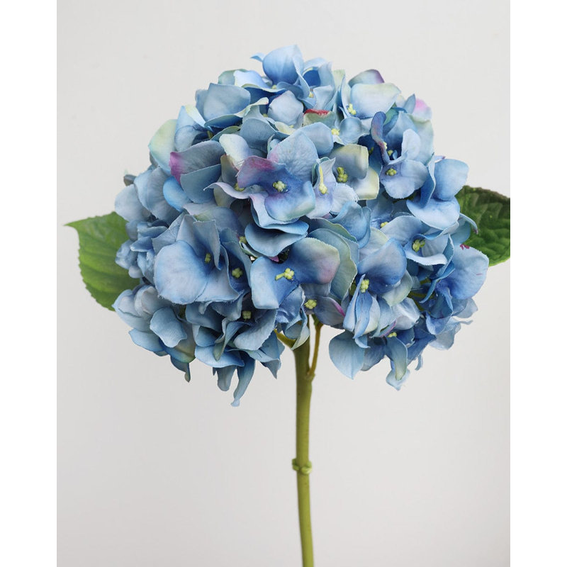 Hortensia vert Real Touch 28,5 po, Vert, H 28,5 po x l 9 po